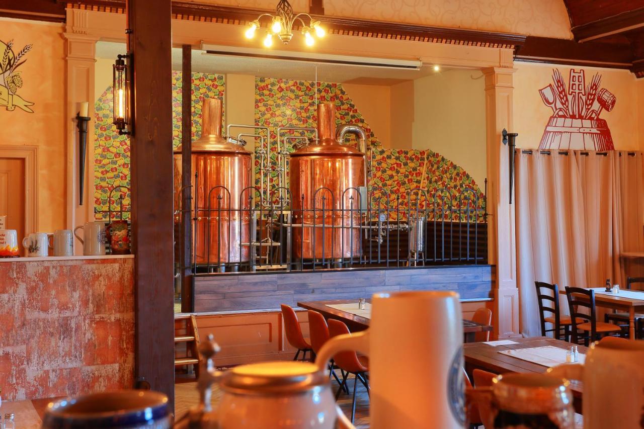 Landhotel & Brauhaus Prignitzer Hof プリッツヴァルク エクステリア 写真