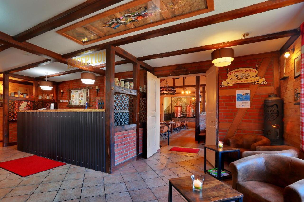 Landhotel & Brauhaus Prignitzer Hof プリッツヴァルク エクステリア 写真